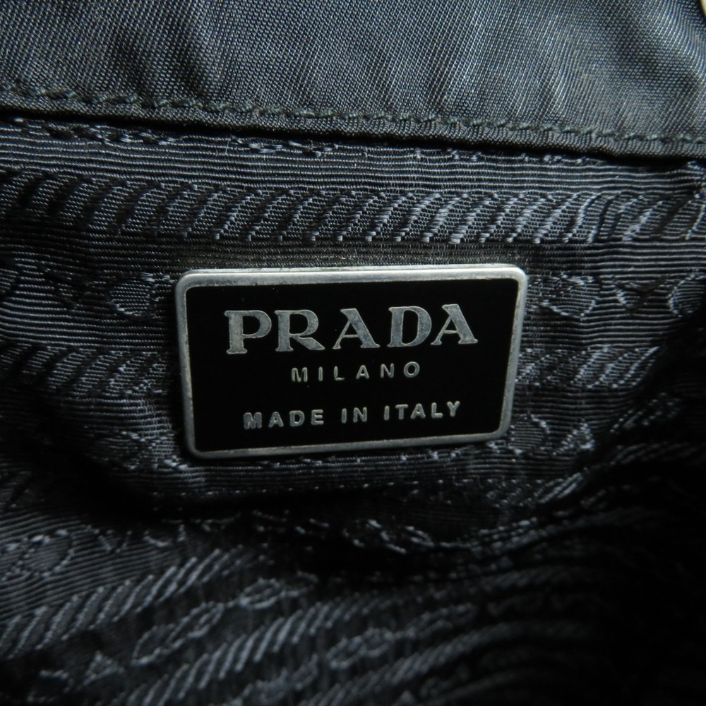 Prada Logo Plate VELA Backpack Rucksack Daypack - Picture 6 of 11